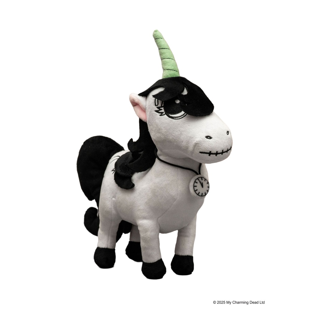 My Charming Dead - Lunabones Pluche knuffel - Wit/Zwart
